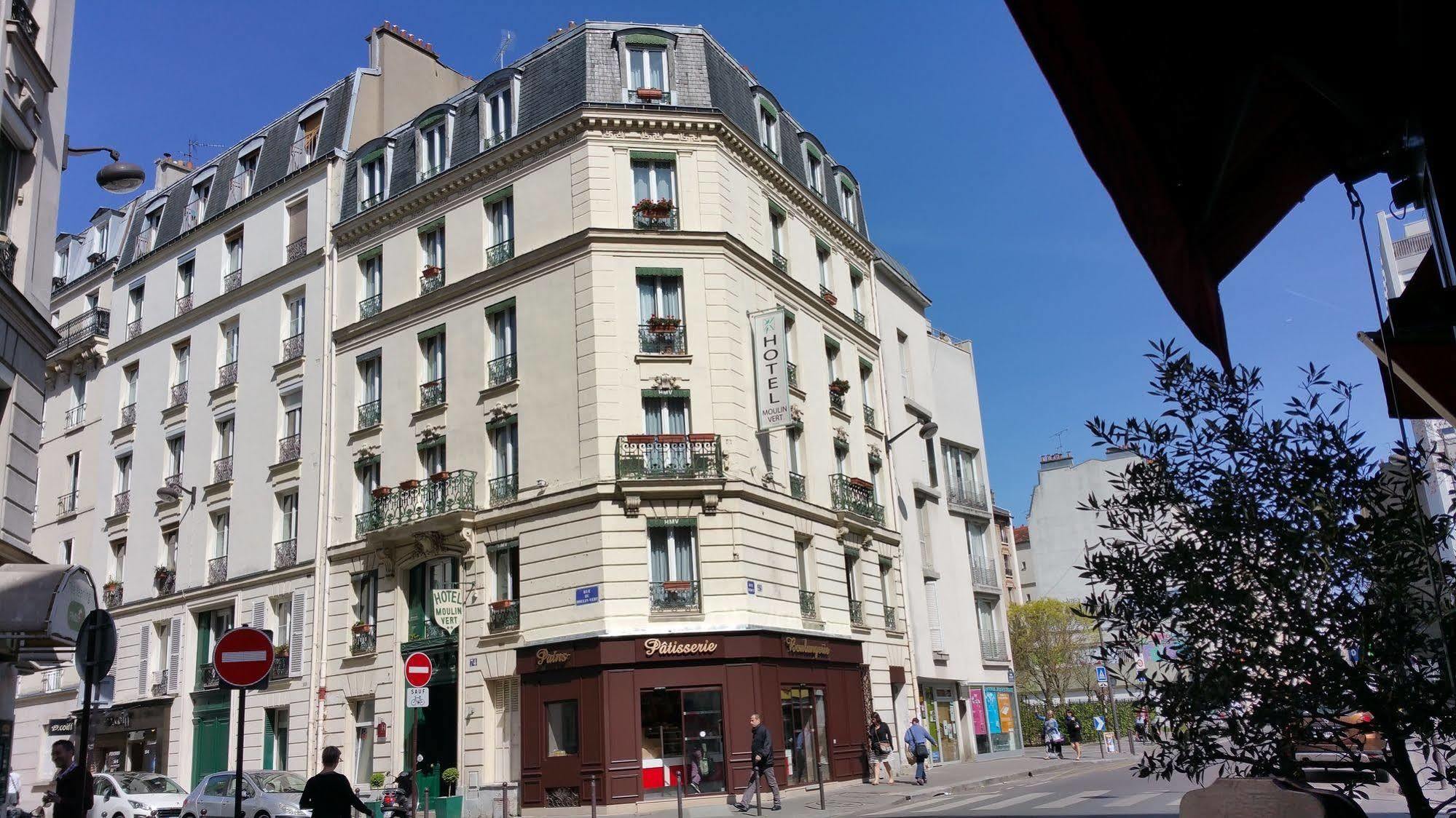 Hotel Moulin Vert Paris Exterior photo